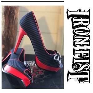 Iron fist platform heels